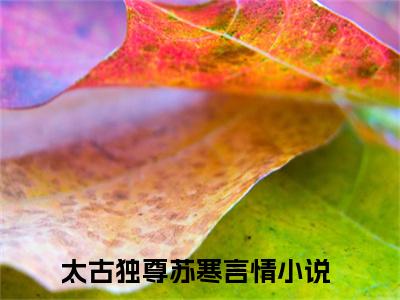 太古独尊苏寒在线阅读小说推荐-太古独尊苏寒免费阅读全文