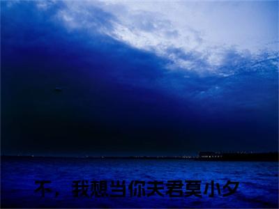 不，我想当你夫君莫小夕免费小说全文免费阅读无弹窗大结局_不，我想当你夫君莫小夕完结版在线阅读