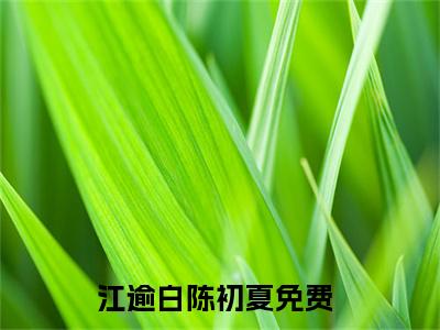 江逾白陈初夏小说最新章节（江逾白陈初夏）全文免费阅读无弹窗大结局_江逾白陈初夏小说（江逾白陈初夏小说：江逾白陈初夏）