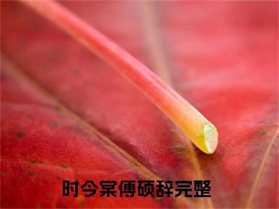 时今棠傅硕辞最新更新热门榜单小说（时今棠傅硕辞全集小说完整版笔趣阁）时今棠傅硕辞全文阅读