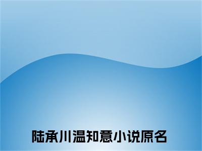 陆承川温知意(陆承川温知意)全文免费阅读无弹窗大结局_陆承川温知意最新章节列表_笔趣阁