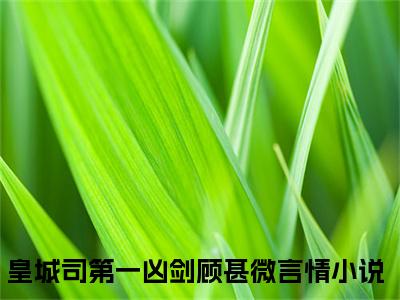 皇城司第一凶剑顾甚微(皇城司第一凶剑顾甚微)全文免费阅读无弹窗大结局_皇城司第一凶剑顾甚微章节列表