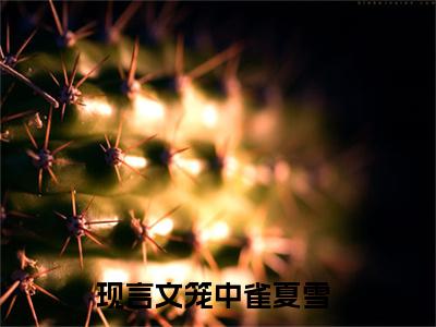 主角为笼中雀夏雪的言情小说讲的是什么-正版小说全文阅读