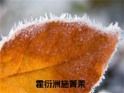 霍衍洲施箐茉小说（霍衍洲施箐茉）全文免费阅读无弹窗大结局_(霍衍洲施箐茉小说免费阅读)霍衍洲施箐茉小说最新章节列表_笔趣阁