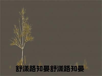 舒漾路知晏（舒漾路知晏）全文免费阅读无弹窗大结局_舒漾路知晏小说免费最新章节列表_笔趣阁