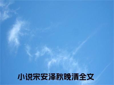 宋安泽秋晚清（宋安泽秋晚清）全文免费阅读无弹窗大结局_（宋安泽秋晚清）最新章节列表