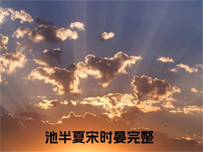 池半夏宋时晏小说（池半夏宋时晏）小说全文无删减版在线阅读_池半夏宋时晏小说最新章节列表