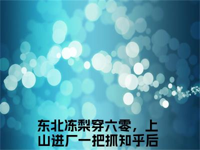 东北冻梨穿六零，上山进厂一把抓（陈青）全文免费阅读无弹窗大结局_东北冻梨穿六零，上山进厂一把抓（陈青）小说全文免费阅读最新章节列表