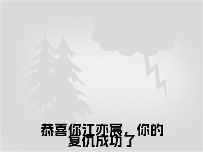 恭喜你江亦宸，你的复仇成功了小说无弹窗大结局，江亦宸沈玥最新章节免费阅读