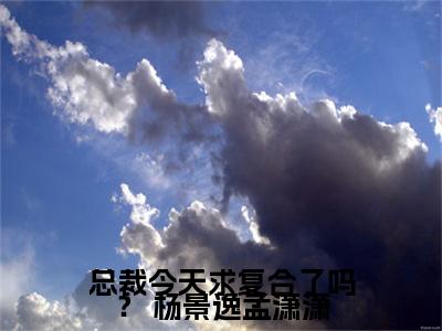 总裁今天求复合了吗？全文小说（ 杨景逸孟潇潇）-完整版小说 杨景逸孟潇潇（总裁今天求复合了吗？）热文免费阅读