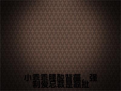 陆野孟霁（小乖乖腰酸背痛，强制爱总裁是疯批）全文免费阅读无弹窗大结局_陆野孟霁最新章节列表_笔趣阁