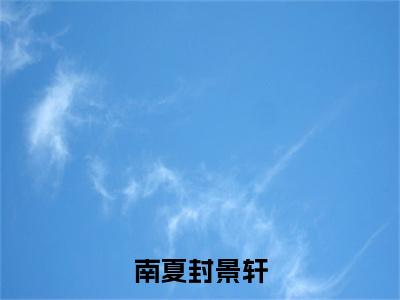 南夏封景轩（封景轩南夏）全文免费阅读无弹窗大结局_南夏封景轩最新章节列表