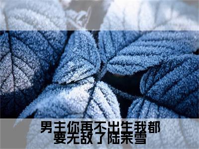 男主你再不出生我都要无敌了陆茉雪（陆茉雪小说）全文免费阅读无弹窗大结局_陆茉雪完整版小说阅读